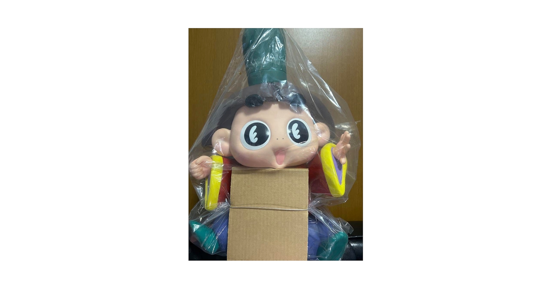おじゃる丸 フィギュア 等身大箱付き おじゃる丸 等身大 ソフビフィギュア 箱・しゃく付き - メルカリ